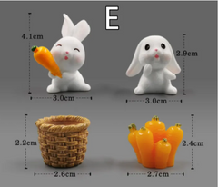 Mini Resin Animal Figurines – DIY Micro-Landscape Decor My Store