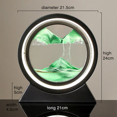 Moving Sand Art Landscape Table Lamp My Store