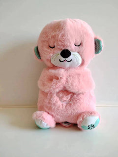 Sound Machine Soothe 'n Snuggle Otter Portable Plush Baby Toy with Sensory Details Music Lights & Rhythmic Breathing Motion Epictop store