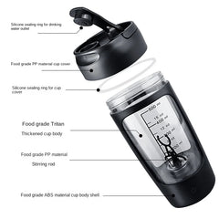 Electric Portable Whey Protein Shaker Bottle My Store