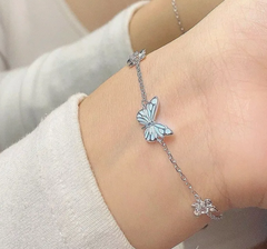 Blue Luminous Smart Butterfly Necklace My Store
