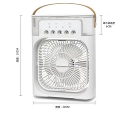 Portable 3-in-1 Air Cooler Fan – Mini AC for Room, Office & Car | Fast Cooling + Humidifier | Ships from USA 🇺🇸 | TikTok & Amazon Hot Seller! Epictop store