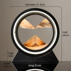 Moving Sand Art Landscape Table Lamp My Store