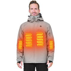 ANTARCTICA GEAR Heated Jacket, Ski Jacket Coat Men/Women Winter Coat ANTARCTICA Outdoors