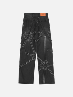 Spider Denim Pants My Store
