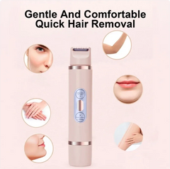 Dual-Head Electric Shaver Painless Women's Epilator Bikini Hair Removal Device Automatic Hair Trimmer Underarm Facial Lips Leg My Store
