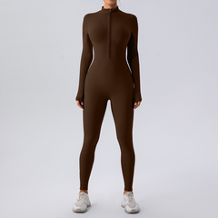 Fleece-Lined Yoga Jumpsuit My Store