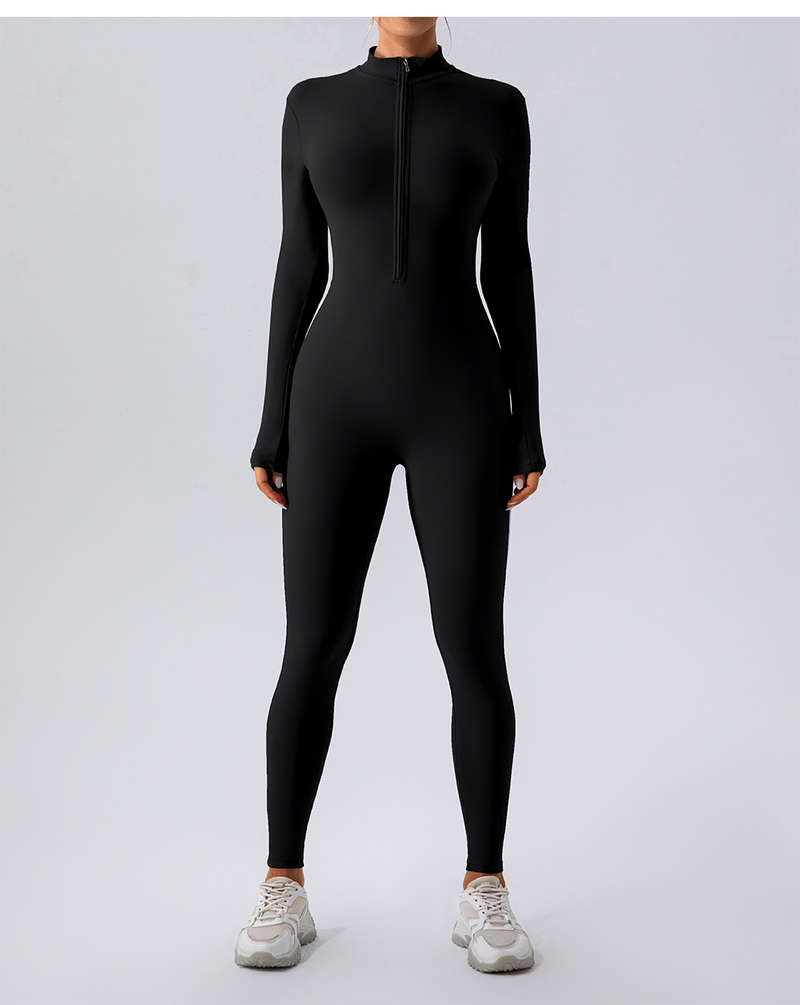 Fleece-Lined Yoga Jumpsuit My Store