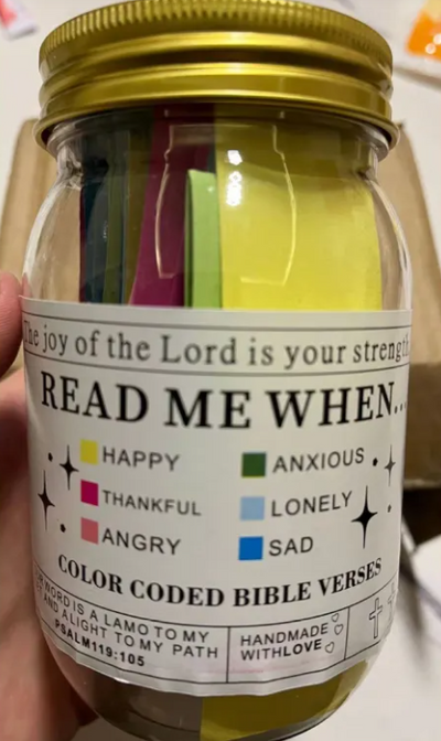 Bible Verses In A Jar Epictop store