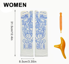 Reflexology Socks with Massage Tool (One Set) My Store