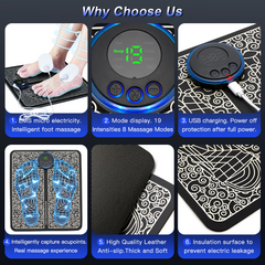 Rechargeable Foot Massage Pad My Store