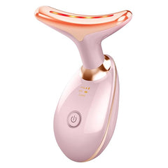 Beauty Facial Massager, 7 Color Wavy Acne Beauty Microcurrent Facial Device Skin Firming for Face Neck Beauty Device, My Store