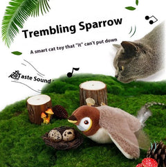Flapping Bird Cat  Toy My Store