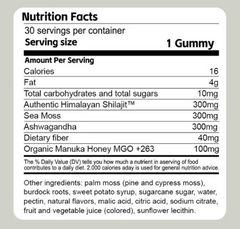 Shilajit 3-in-1 Gummies for Men My Store