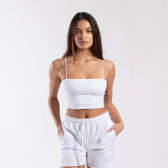 06050 - CLOSEOUT Women's Cropped Bralette Tank POS Wholesale
