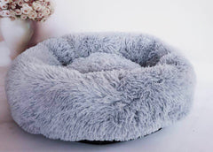 Round Plush Dog Bed for Small Dogs and Puppies My Store