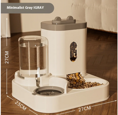 Automatic Pet Feeder Dog Basin Cat Bowl Supplies Water Dispenser My Store