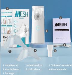 Portable Nebulizer Handheld Asthma Inhaler Device My Store