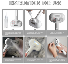 Pet Hair Spray Brush My Store