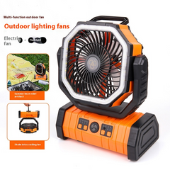 Outdoor Household Power Bank LED Light Camping Fan My Store