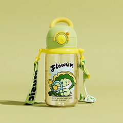 Children's Whale Cartoon Diving Fountain Water Bottle - Tritan Leakproof Sippy Cup (Various Sizes & Colors) Epictop store