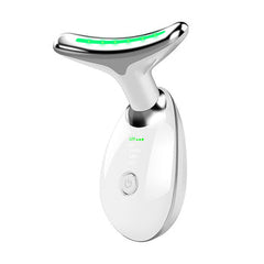 Beauty Facial Massager, 7 Color Wavy Acne Beauty Microcurrent Facial Device Skin Firming for Face Neck Beauty Device, My Store