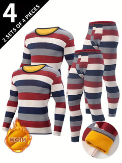 Men's Winter Thermal Ski Underwear Set (4PCS) LPT