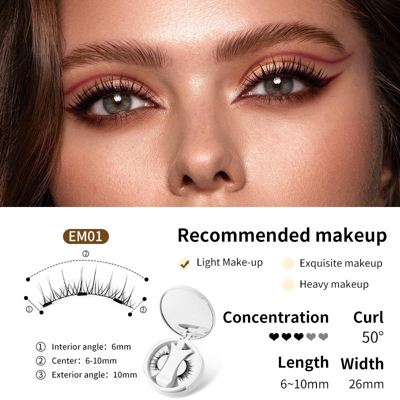 Magnetic False Eyelashes Set with Applicator My Store