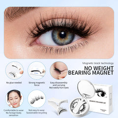 Magnetic False Eyelashes Set with Applicator My Store