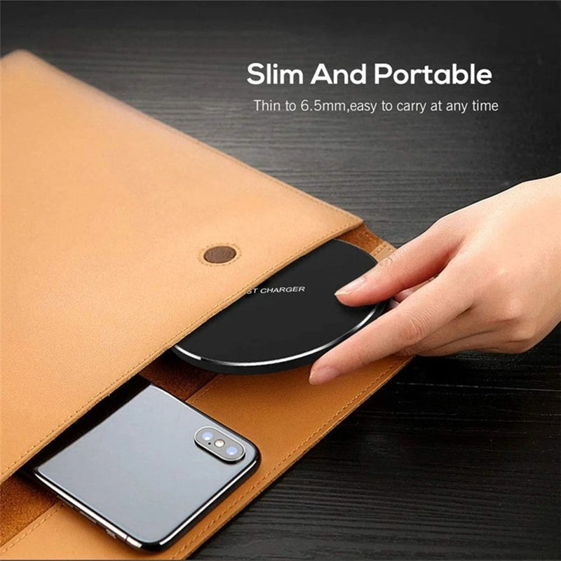 60W Wireless Charger Pad for iPhone & Samsung Phones My Store