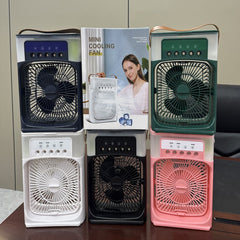 Portable 3-in-1 Air Cooler Fan – Mini AC for Room, Office & Car | Fast Cooling + Humidifier | Ships from USA 🇺🇸 | TikTok & Amazon Hot Seller! Epictop store