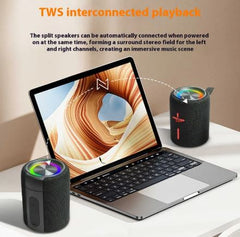 Magnetic Split Bluetooth Subwoofer Speaker – High-Fidelity Portable Audio My Store