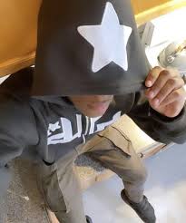 Star Printed Zip Up Hoodies Epictop store