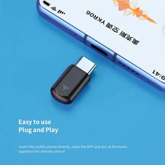 ype-C Micro USB Smart IR Remote Control Phone APP Mini Adapter My Store