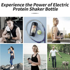 Electric Portable Whey Protein Shaker Bottle My Store