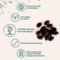 Astaxanthin Soft Capsules – 120 Tablets My Store