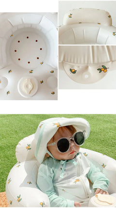 Inflatable Baby Chair for Dining & Bath Epictop store