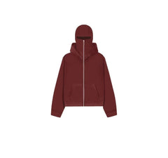 Men's Hooded Zip-Up Baseball Jacket My Store