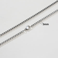 Twisted Rope Figaro Necklaces My Store