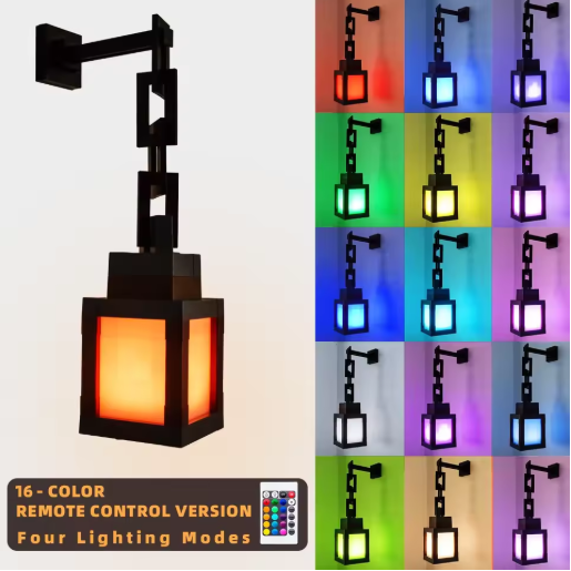 Pixel Style RGB Lantern Light My Store