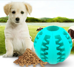 Interactive Rubber Slow Feeder Dog Ball My Store