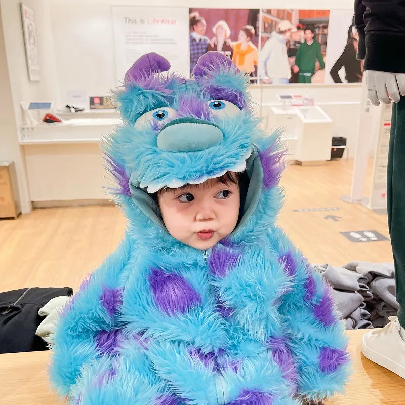 Cute Animal Baby Jumpsuit With Hooded Zipper Epictop store