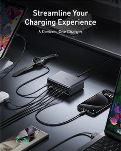 Anker Prime Charger (200W, 6 Ports, GaN) Anker