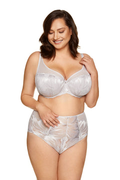 High Waist Lace Brief Panty Gorteks Moon Gorteks Lingerie