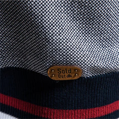 Men's Cotton Knit Streetwear Winter Zipper Cardigan LPO