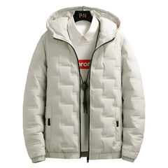 Winter Men's Hooded Down Jacket Thick Puffer LPO