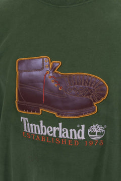 TIMBERLAND - Men's winter sweatshirt with iconic boot patch Timberland