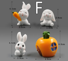 Mini Resin Animal Figurines – DIY Micro-Landscape Decor My Store