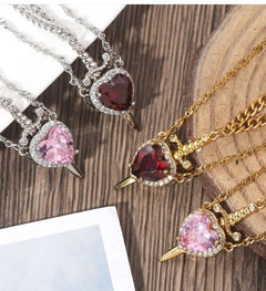 Love Dagger Necklace My Store