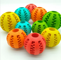 Interactive Rubber Slow Feeder Dog Ball My Store